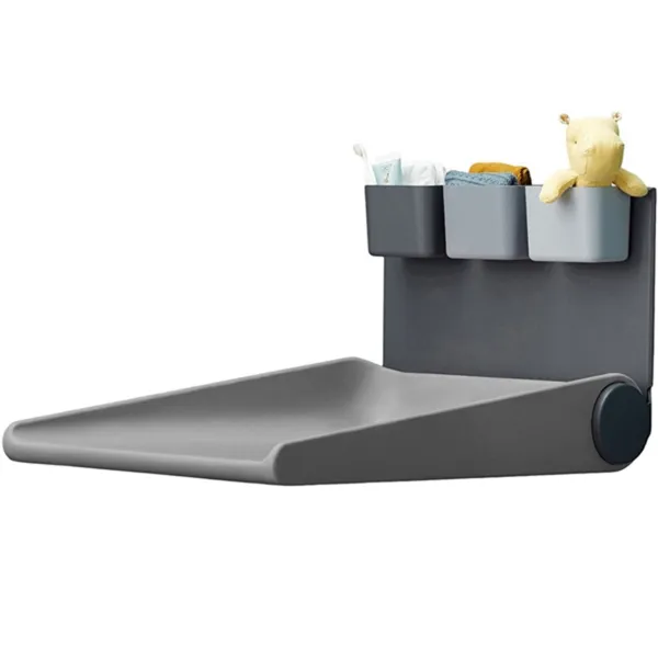 Leander Wally Väggmonterat Skötbord Dusty Grey